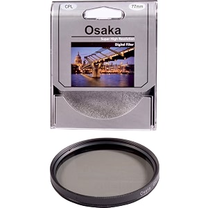 osaka 77mm cpl circular polarizer filter