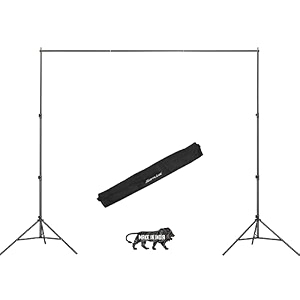 osaka metal background stand 2in1 bg009 light stand 9ft x 9ft photography support system kit portable foldable with carry bag