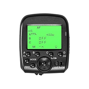 osaka g1 dual ttl hss wireless trigger with widescreen lcd display 18000s hss 24g wireless transmission 16 channels for canon nikon series cameras compatible only with osaka df960 flash