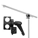 Osaka Holder 46" with Stand Mount Adapter for Holing 5 in 1 Photography Camera Reflector Collapsible Multi Disc Reflector 32" and 42" Without Light Stand.