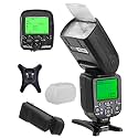 Osaka TTL Camera Flash Speedlite Speedlight DF960 Mark IV with 2.4G G1 Radio Trigger for Nikon DSLR Cameras, 1/8000 HSS, E-TTL, GN 72