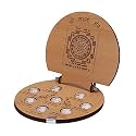 Osasbazaar Pure Silver Ashta Lakshmi Coins for Puja, Temple At Home, Workplace and Gifting - 99% Pure - 8 Gms, Silver Color, Set of 8 Coins