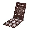 Osasbazaar Pure Silver Kuber Ashta Lakshmi Silver Coins for Puja, Temple at Home- 99% Pure BIS Hallmarked - 50 GMS, Silver Color, Set of 9 Coins