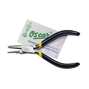 oscar 3 step concave round nose pliers wire forming bending looping crafts tools