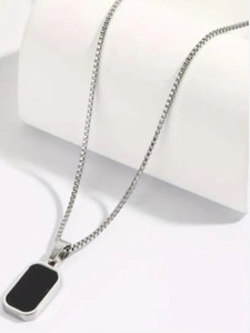 oscar enterprises chain for men with stylish pendent  minimal chains for men  stainless steel chain