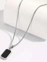 Oscar Enterprises Chain for men with stylish pendent | minimal chains for men | Stainless Steel Chain