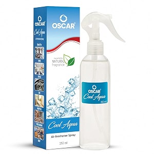 oscar cool aqua room air freshener with long lasting mood freshing fragrance 250ml