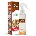 Oscar Natural Sandal Air Freshener Spray | Air Freshener for Home, Bathroom, Office &amp; Car | Long Lasting Natural Floral Sandal Fragrance | Floral Room Freshener Spray | 250ml