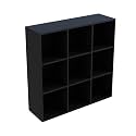 OSCHF 9-Cube Storage Shelf Bookcase, Black