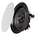 OSD Audio ACE600 6.5" 2-Way Trimless in-Ceiling Speakers, 120W, White, Pair