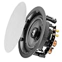 OSD Audio ACE640 6.5" Trimless in-Ceiling Speakers, 150W, White, Pair