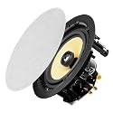 OSD Audio ACE850 8" Kevlar Trimless in-Ceiling Speakers, 175W, White, Pair