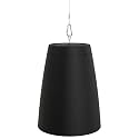 OSD Audio Nero ARC 8 Professional Hanging Pendant Speaker 200W, 8" Graphite Cone / 1” Silk Dome Tweeter, for Home or Commercial Applications, Safety Cable Suspension, Hardware Included (Black)