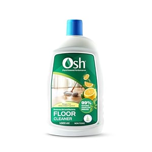 osh floor cleaner  99 natural amp plant-derived  non toxic 1000ml - pack of 1  keeps germs amp insects away  safe across surfaces  allergen-free fragrance natural floor cleaner