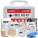 OSHA Compliant First Aid Kit for Car, Home &amp; Business - 10 Person, Type III, ANSI Class A, 111 Pieces Emergency Kit for Office, Truck &amp; Construction Site - Latex Free, Wall Mountable | ProHeal