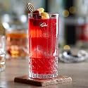 Premium Juice Water Glasses Set of 6-300ml (Cocktail Mocktail Tumbler Glass Long Crystal Highball Milkshake Glass Set)