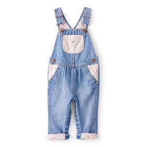 OSHKOSH BGOSH Baby Girls Worlds Best Overalls