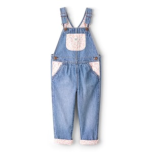 OSHKOSH BGOSH Baby Girls Worlds Best Overalls