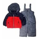 OshKosh B'Gosh boys Ski Jacket and Snowbib Snowsuit Set