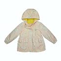 OSHKOSH B'GOSH girls Midweight Fleece Lined Windbreaker Jacket