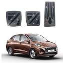Oshotto 3 Pcs Non-Slip Manual CS-048 Car Pedals Kit Pad Covers Set Compatible with Hyundai Aura (Grey)
