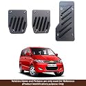 Oshotto 3 Pcs Non-Slip Manual CS-08 Car Pedals Kit Sports Pad Covers Set Compatible with Chevrolet Enjoy (Black)