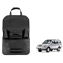 Oshotto Car Backseat Storage Organizer Phone Holder,Multi-Pocket for Bottles, Tissue Boxes,Kids Toy Storage and Great Travel Accessory Compatible with Tata Safari (Beige)