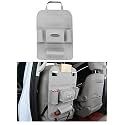 Oshotto Car Backseat Storage Organizer Phone Holder,Multi-Pocket for Bottles, Tissue Boxes,Kids Toy Storage and Great Travel Accessory Compatible with BMW 3GT (Grey)