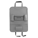 Oshotto Car Backseat Storage Organizer Phone Holder,Multi-Pocket for Bottles, Tissue Boxes,Kids Toy Storage and Great Travel Accessory Compatible with Tata Safari (Dark Grey)