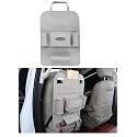 Oshotto Car Backseat Storage Organizer Phone Holder,Multi-Pocket for Bottles, Tissue Boxes,Kids Toy Storage and Great Travel Accessory Compatible with Mahindra Xuv-300 (Grey), Standard