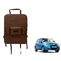 Oshotto Car Backseat Storage Organizer Phone Holder,Multi-Pocket for Bottles, Tissue Boxes,Kids Toy Storage and Great Travel Accessory Compatible with Maruti Suzuki Astar (Brown)