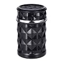 Oshotto Fire Proof Car Portable Diamond Design Ashtray Compatible with Hyundai Creta 2020-2021 (Black)