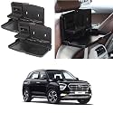 Oshotto (FT-02) Car Backseat Food Travel Dining Meal &amp; Snaks Tray &amp; Cup Holder Compatible with Hyundai Creta 2020-2026 (Black) - Set of 2