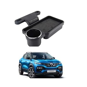 oshotto ft-04 foldable car auto headrest rear back seat table drink food cup tray holder compatible with renault kiger