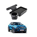 Oshotto (FT-04) Foldable Car Auto Headrest Rear Back Seat Table Drink Food Cup Tray Holder Compatible with Renault Kiger