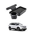 Oshotto (FT-04) Foldable Car Auto Headrest Rear Back Seat Table Drink Food Cup Tray Holder Compatible with Citroen C5 AIRCROSS