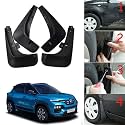 Oshotto (O.E.M Fitting Cup Type) Mud Flap/Splash Guard Compatible with Renault Kiger (Set of 4)