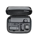 Osmo Pocket 3 Mini Case, Portable PU Storage Protective Bag for DJI Osmo Pocket 3 Accessories