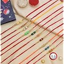 OSMOSIS Combo of 10 Dora Rakhi Set for Brother, Bhaiya, Bhabhi for Rakhi/Rakshabandhan with Roli Chawal & Greeting Card | Premium Rakhi Hamper RKHMPR4