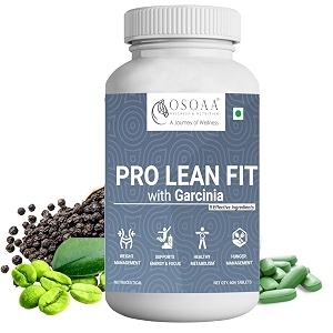 osoaa fat burner 60 veg tablets  lab tested amp fssai approved  with l carnitine green tea extract caffeine chromium amp garcinia cambogia for weight loss support - for men amp women