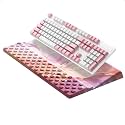 Ospelelf Keyboard Wrist Rest, Comfortable Ergonomic Keyboard Stand Riser Holder for Office Home