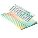 Ospelelf Keyboard Wrist Rest, Ergonomic Memory Foam Wrist Support for Typing & Gaming, Tilted Keyboard Pad, Aesthetic Desk Accessories for Office, Relief for Carpal Tunnel & Wrist Pain, Autumn