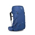 Osprey Rook 50L Men's Backpacking Backpack, Blue OS