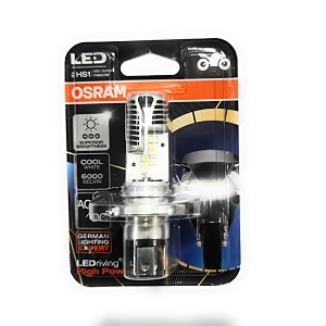 osram ledriving headlight bulb for bikes hs1 7485cw 812w 12v px43t blister pack cool white 6000k with superior brightness