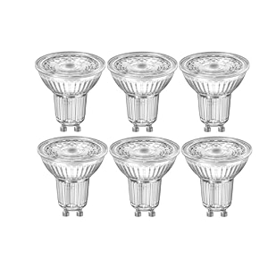 ledvance osram pr165036 45 watt gu10 led lamp 230v- warm white 2700k- pack of 6