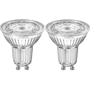 ledvance osram pr165036 45 watt gu10 led lamp 230v- warm white 2700k- pack of 2