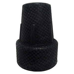 ossenberg rubber tip for crutches and walking sticks carbon look