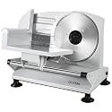 OSTBA Electric Meat Slicer with 6.7” Stainless Steel Blades, 150W
