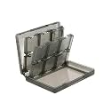 OSTENT 28 in 1 Game Memory Card Case Holder Cartridge Storage for Nintendo 3DS LL/XL - Color Black