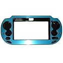 OSTENT Aluminum Metal Skin Protective Cover Case for Sony PS Vita 1000 PSV1000 Console Color Light Blue